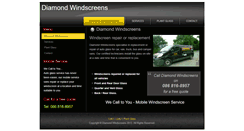 Desktop Screenshot of diamondwindscreens.com